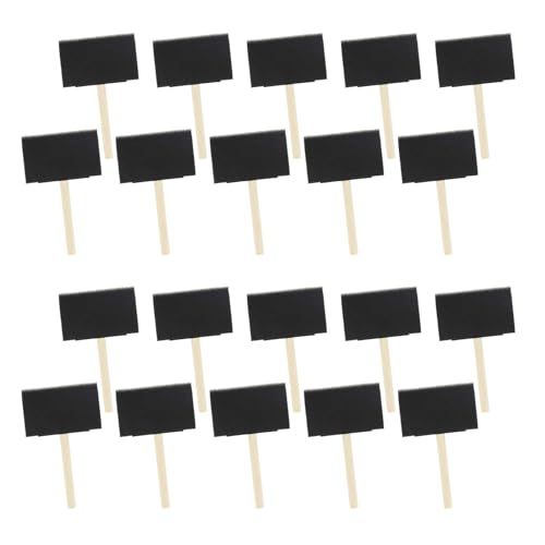 20Pcs Sponge Paint Brush for Painting Staining, Foam Brushes for Acrylics, Staining, Varnishes, Assorted Sizes Round Craft - size: 7.5cm diameter