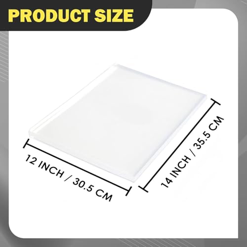 Gel Plate Printing Plate Monoprinting Supplies Silicone Smooth Surface Reusable Printing Pad Suitable for Card Making Journaling Scrapbookin, Style C - size: Style C