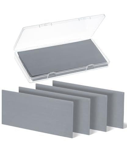 Mr. Pen- Large Kneaded Erasers, 2.75"x6.3", 4 Pack, Gray | Soft Moldable Art Erasers for Charcoal, Graphite & Pastel Drawing, Precision Highlighting, Smudge Control - color: Gray, size: 4 Pack, 6.3" x 2.75"