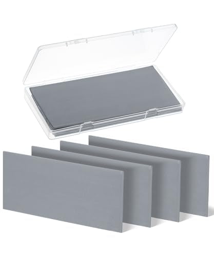 Mr. Pen- Large Kneaded Erasers, 2.75"x6.3", 4 Pack, Gray | Soft Moldable Art Erasers for Charcoal, Graphite & Pastel Drawing, Precision Highlighting, Smudge Control - color: Gray, size: 4 Pack, 6.3" x 2.75"