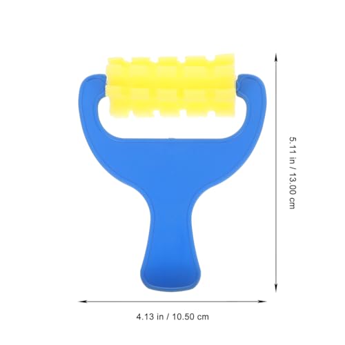 Abaodam Sponge Brush Roller 12-Pack Kids Paint Sponge Brushes for Creative Drawing Watercolor Acrylic Oil Painting Art Supplies