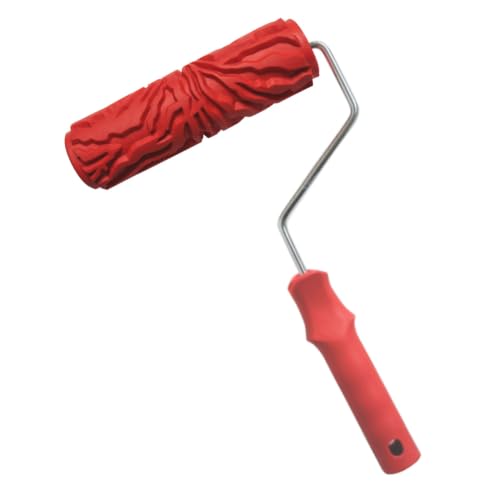 Nichiyo 7'' Texture Roller DIY Decorative Art Pattern Paint Roller Rubber Roller for Walls, Furnitures and Floors Decoration(EG325T) - color: EG325T