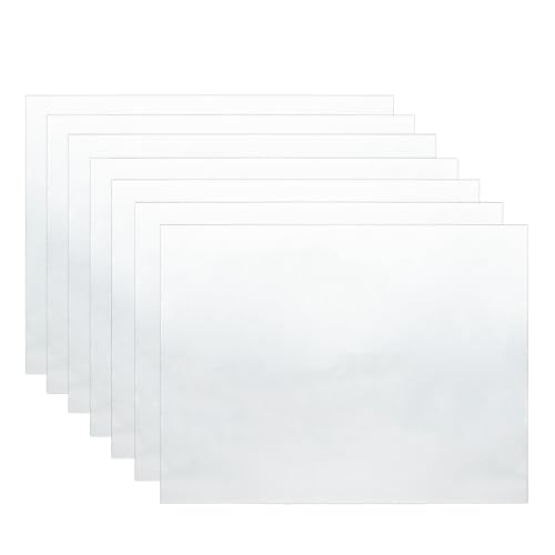7-Pack Quilting Template Plastic Sheets Translucent, 12x18 Inch Sewing Templates Material for Quilting Patterns Templates, Plastic Quilting Templates for Cutting Patterns
