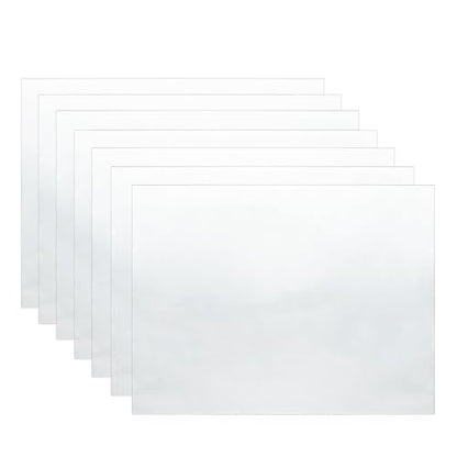 7-Pack Quilting Template Plastic Sheets Translucent, 12x18 Inch Sewing Templates Material for Quilting Patterns Templates, Plastic Quilting Templates for Cutting Patterns
