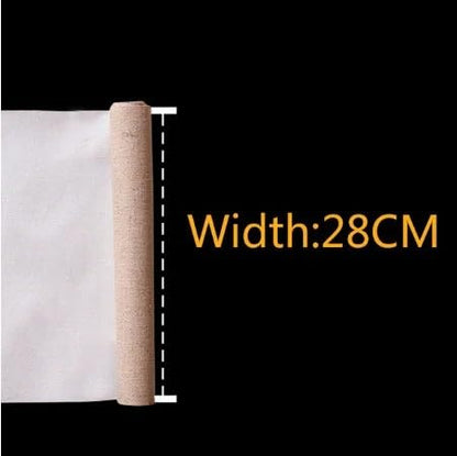 Cotton Canvas Roll, Linen Blend Primed Canvas Roll for Acrylic Oil Painting 1M Length Widths 28-88cm(Width 28cm 1M Length) - color: Width 28cm 1M length