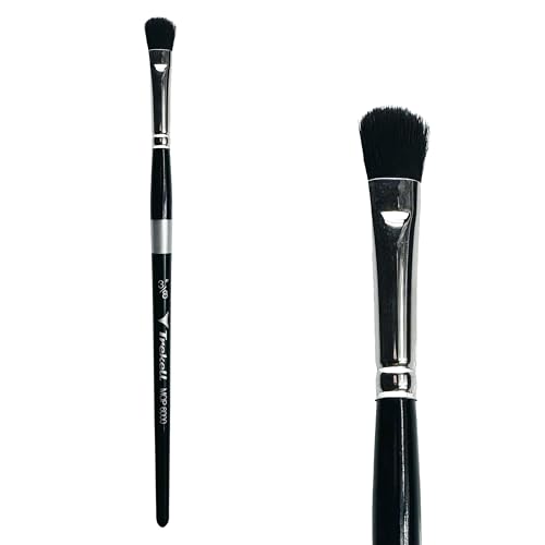 Trekell Mop Artist Brushes for Watercolor, Acrylic, and Oil Painting - Short Handle - size: 3/8"