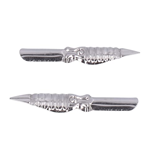 Pssopp 10PCS Calligraphy Pen Nib Oblique Calligraphy Dip Pen Set Comic Pen Nib Replacement Nibs for Writing Painting Signing[B5*10] Pens - color: B5*10