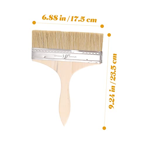 Oil Paint Set 5pcs Fine Detail Paint Brushes Wooden Handle Art Supplies for Painting