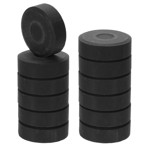 PATIKIL 12 Pcs Tempera Cakes, 2.3"x0.7" Washable Tempera Paint Cakes Blocks Bulk Large Art Supplies Watercolor for Artists Art Painting Drawing DIY Crafting, Black - color: Black