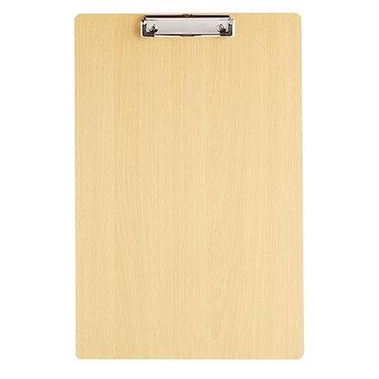 Paper Junkie Extra-Large Legal-Size Wooden Clipboard - Clipboard, Retractable Hook - Surface for Drawing Wooden Board - Multi-Orientation Legal Paper Support - 2-Pack,11.5 x 17.4 in