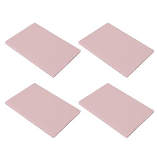 Semme 10PCS Premium Soft Rubber Carving Blocks for Easy DIY Stamp Making and Printmaking for Crafting Levels (Pink) - color: Pink