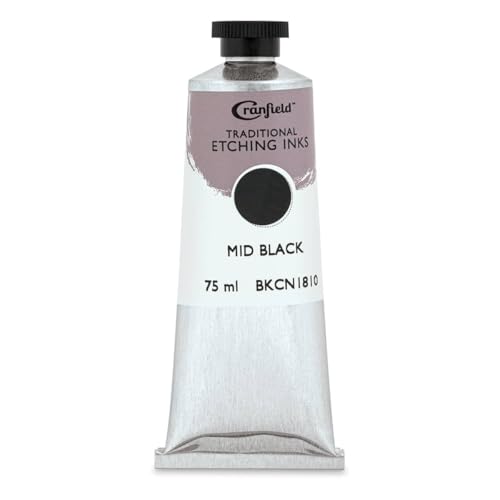 Cranfield Traditional Etching Ink - Mid Black, 75 ml