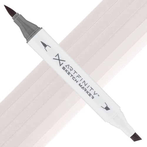 Artfinity Sketch Markers - Ash Gray RV9-2, Vibrant, Professional, Dye-Based Alcohol Markers for Artists, Drawing, Travel, & More - color: Ash Gray RV9-2, size: 1 Count (Pack of 1)
