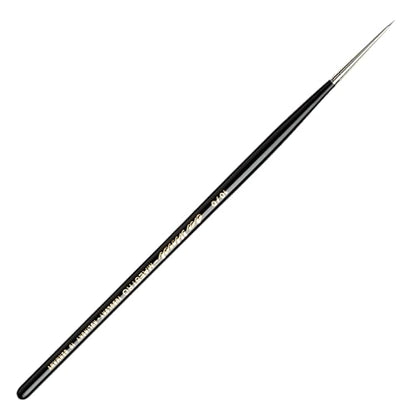 da Vinci Watercolor Series 10 Maestro Paint Brush, Round Kolinsky Red Sable, Size 10/0 (36809) - size: Size 10/0, style: Round Series 10