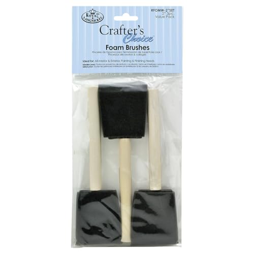 Royal & Langnickel Foam Brushes, Various - color: Various
