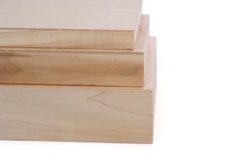 American Easel 18 Inch by 18 Inch by 1 5/8 Inch Deep Cradled Painting Panel (AE1818D)