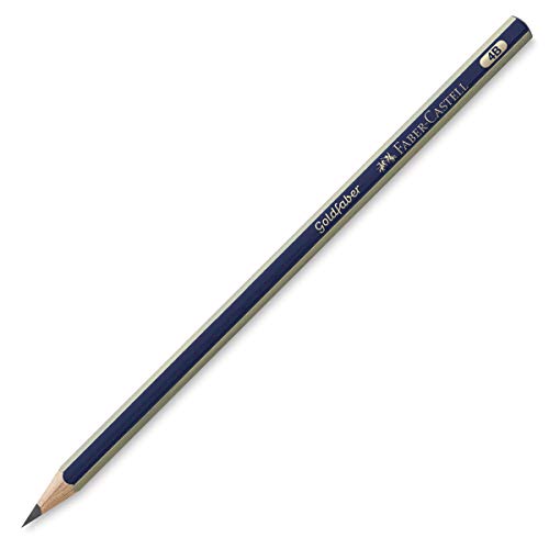 Faber-Castell Miscellaneous Goldfaber 1221 Graphite Pencil, Graphite, 4B, For Art, Craft, Drawing, Sketching, Home, School, University, Colouring - style: 4B