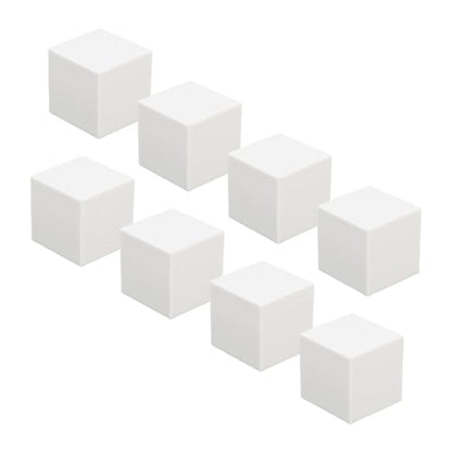 18 Pcs Rubber Carving Blocks for Stamps, Soft NonScrape Linoleum Block for Scrapbooking, 3x3x3cm Stamp Making Kit for DIY Crafts, Wedding Decor, and Album Art