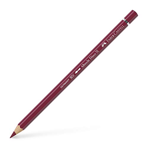 Faber-Castell Art & Graphic Albrecht Dürer Watercolour Pencil, (193), Burnt Carmine, For Art, Craft, Drawing, Sketching, Home, School, University, Colouring - color: Burnt Carmine