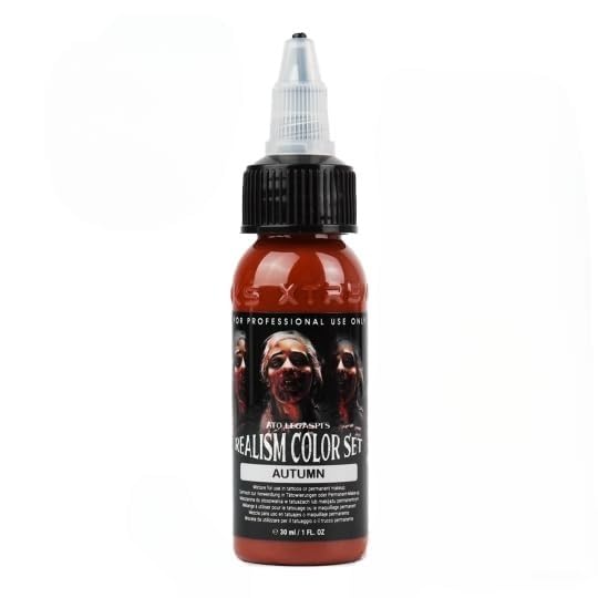 Xtreme Tattoo Ink, Versatile Medium Viscosity for Precision Tattooing, Rich Hue, Quick Healing, Acrylic-Free, Water Based and Premium Quality - Ready-to-Use Tattoo Ink (Autumn, 0.5 oz) - color: Autumn, size: 0.5 fl oz