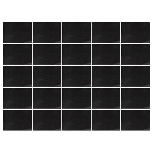 NIYANGLE Graphite Transfer Carbon Paper 25 Sheets 23x33cm Black Single-Sided Tracing Copy Sheets for Artists and DIY Crafts