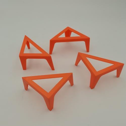 4PCS Plastic Canvas Stands For Fluid Acrylic Pouring Paints - Painter Stand & Canvas Pouring Support For Art Students - color: A