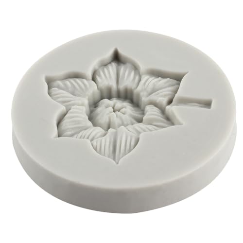 Flower Polymer Clay Mold Daffodil Flower Silicone Molds for DIY Crafts Air Dry Plaster Polymer Clay Epoxy Resin Casting Jewelry Making - color: Style R