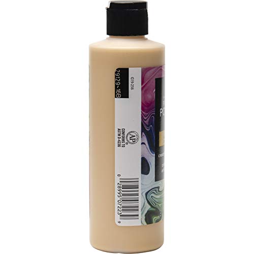 FolkArt Pre-Mixed Acrylic Pouring Paint, 8 oz, Gold - color: Gold