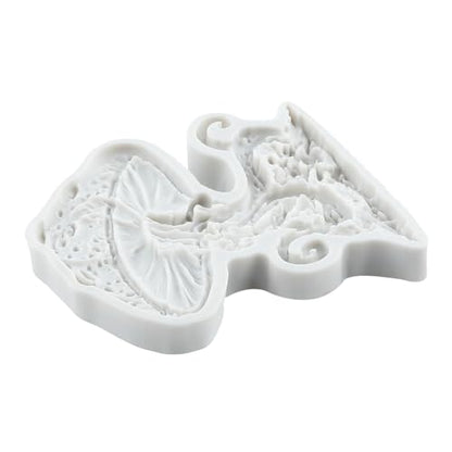 Mushroom Polymer Clay Silicone Mold for DIY Crafts Epoxy Resin Casting Air Dry Polymer Clay Plaster Jewelry Making - color: Style F