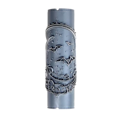Bats Clay Texture Roller 4" for Polymer Clay - color: Bats Roller