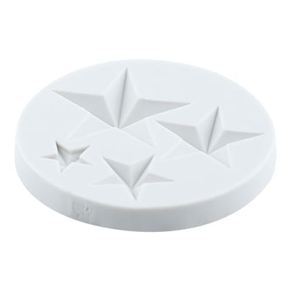 Star Polymer Clay Mold Five Pointed Star Silicone Molds for DIY Crafts Air Dry Plaster Polymer Clay Epoxy Resin Casting Jewelry Making - color: Style B