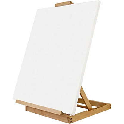 Wooden Easel Stand Adjustable Tabletop Sketch Accessories Studio H-Frame for Artist Painting Drawing Art Supplies