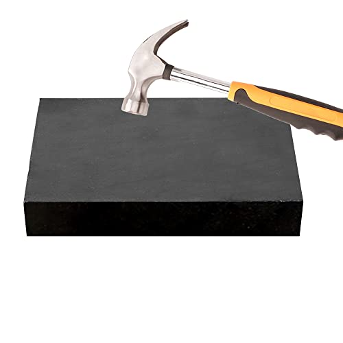 CHENTEC Rubber Bench Block Jeweler's Rubber Bench Block Rubber Stamping Block 4"x6" (10CM x 15CM) - color: Rubber Block, size: 4" x 6"(10cmx15cm)