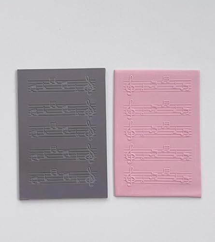 GYYCBXM 7 Pcs Polymer Clay Texture Sheets Mat, Works with Polymer Clay Cutter & Embossing Roller, DIY Tools for Pottery Earrings Jewelry Making Crafts