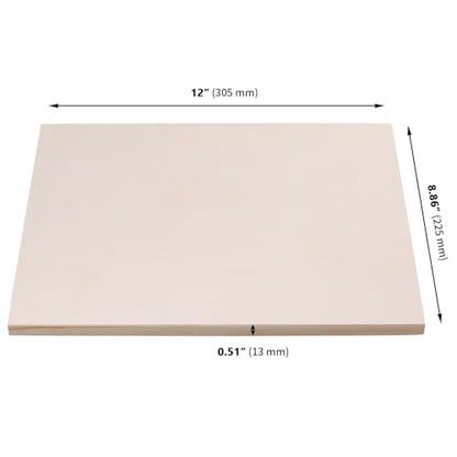 15 PCS 9x12 Inch Wood Canvas, Rectanglar Painting Canvas Board, Unfinished Wooden Panel Boards for Painting, Pouring Art Projects, DIY Craft - size: 9x12 Inch