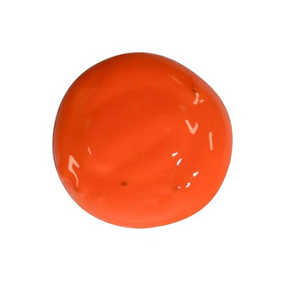 School Smart Washable Tempera Paint, Orange, 1 Pint Bottle - color: Orange