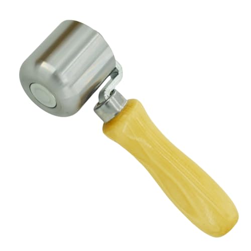 Steel Seam Roller for PVC TPO EPDM Roofing Vinyl Decking 2inch Professional Heavy Steel Heavy Application Rolling Wheel Roller (1)