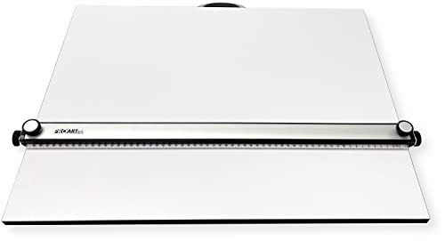 Proartek PK00017 Model PXB31 Portable Drafting Drawing Board 23" x 31"; PXB Series; Adjustable Aluminum Parallel Straightedge; Carry Handle; Architecture Tool for Students and Professionals - size: 23" x 31"