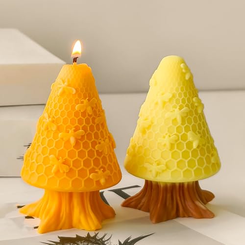 Honeycomb Silicone Cylinder Mold for Resin Casting & Candle Making - color: jh-honeycomb-5170