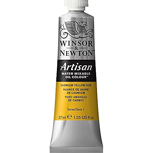 Winsor & Newton Artisan Water Mixable Oil Colour, 1.25-oz (37ml), Cadmium Yellow Hue - color: Cadmium Yellow Hue, style: 1.25-oz