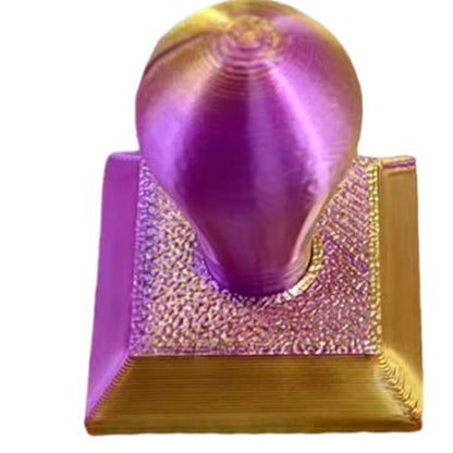 Diamond Art Painting Embossing Roller 3D Printing Diamond Art Painting Seal Press Diamond Art Painting Roller Tool Set for Multi-Color Square & Circular Drills (Purple Gold Gradient) - color: Purple Gold Gradient