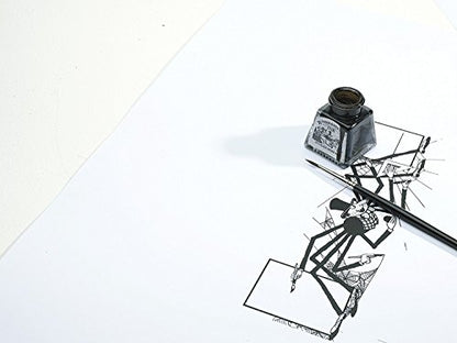 Winsor & Newton Drawing Ink, 30ml Bottle, Silver - color: Silver, style: 30ml Bottle