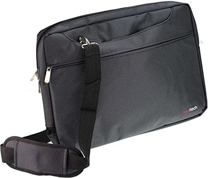 Navitech Black Water Resistant Graphics Tablet Bag - Compatible with XP-PEN Artist Pro 19 (Gen 2) Graphics Tablet
