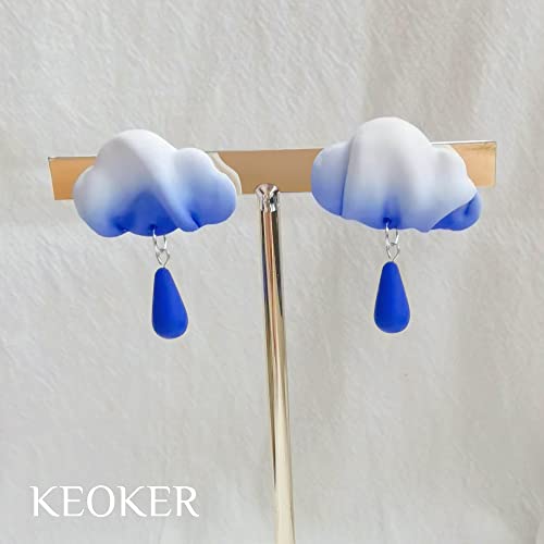 KEOKER Polymer Clay Bead Roller, Polymer Clay Earrings Tools, Round Bead Maker, Clay Jewelry Making Tool, Helps You Make Perfectly Round Beads in Three Sizes (Teardrop Shape Bead) - color: 8mm/10mm/12mm Teardrop Shape Bead