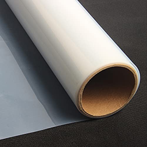 13"x100ft. Screen Printing Film 1 Roll Waterproof Inkjet Transparent Film for Water-based Pigment and Dye Printers