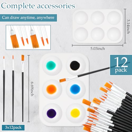 Ctosree 12 Sets Pre Drawn Canvas Kit for Painting Adults Sip and Paint Kit Art Pre Printed Canvas Bulk for Adult Date Night, Art Party & Holiday Gift(Flower,8 x 10 in) - size: 8 x 10 in, style: Flower