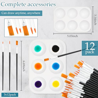 Ctosree 12 Sets Pre Drawn Canvas Kit for Painting Adults Sip and Paint Kit Art Pre Printed Canvas Bulk for Adult Date Night, Art Party & Holiday Gift(Flower,8 x 10 in) - size: 8 x 10 in, style: Flower