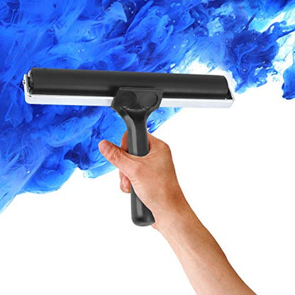 Rubber Brayer Roller Paint Brush Ink Applicator Art Craft Oil Painting Tool large brayer roller Art Rubber Roller Brayer,Rubber Brayer Roller for Printmaking Rodillos de Pintura