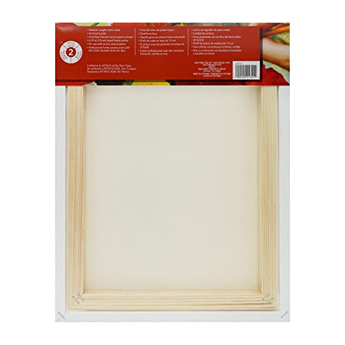 Artist's Loft Level 2 Gallery Wrapped Traditional Canvas, 12 Pack - size: 11 x 14