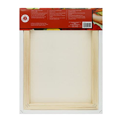Artist's Loft Level 2 Gallery Wrapped Traditional Canvas, 12 Pack - size: 11 x 14